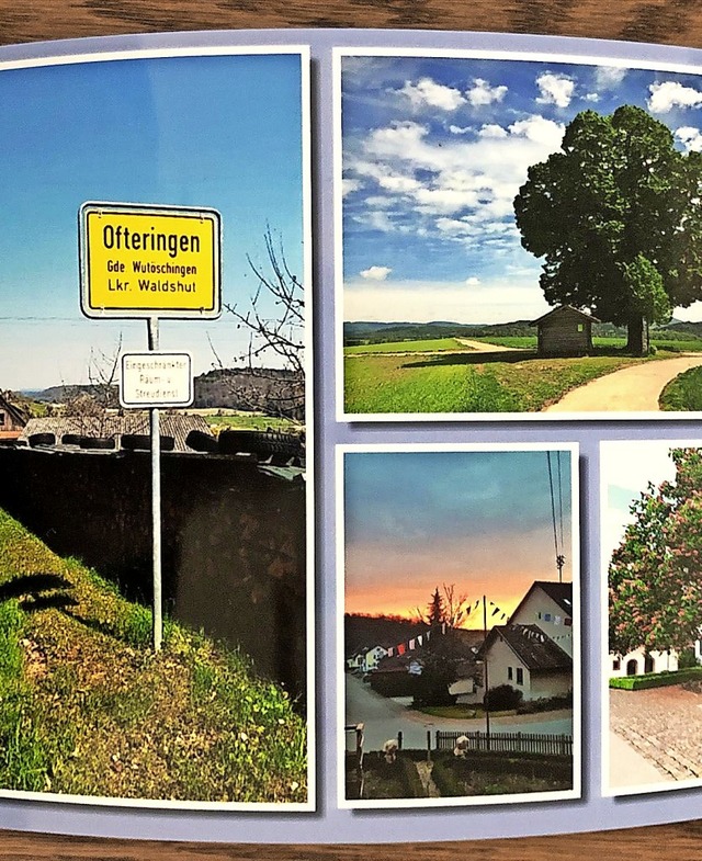 Sieben Fotocollagen mit den schnsten ...portvereins Ofteringen (Bild rechts).   | Foto: suedkurier