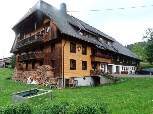 Auch der Griebachhof im Jostal bietet Urlaub auf dem Bauernhof an.  | Foto: Silas Schwab