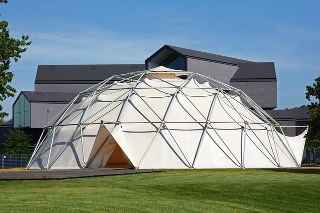 Hier im Buckminster Fuller Dome des Vi...ollen, die nun verschoben werden muss.  | Foto: Hannes Lauber