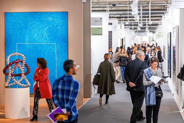 Die Art Basel, wie hier 2019, wird es 2020 nicht geben.  | Foto: scott rudd