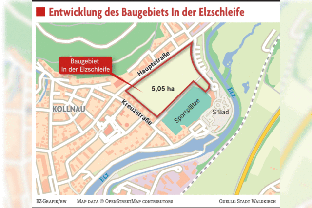 Schießgrün/Elzschleife: Stadt zeigt Testentwurf