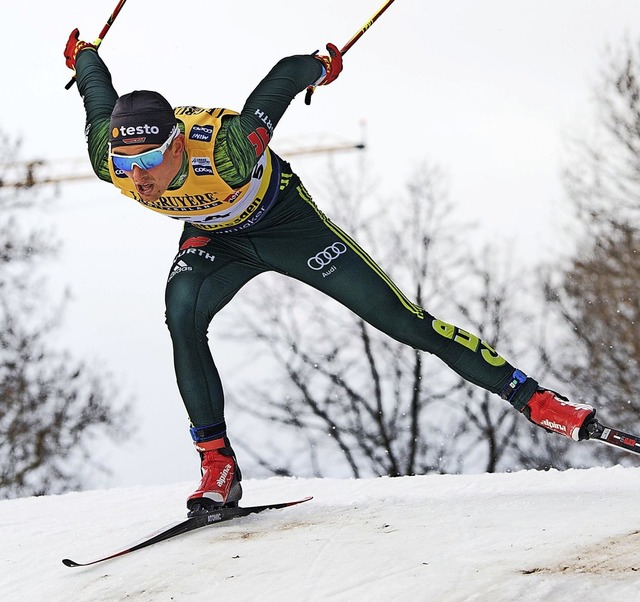 Stets positiv denkend: Skilanglufer Janosch Brugger   | Foto: Sebastian Kahnert