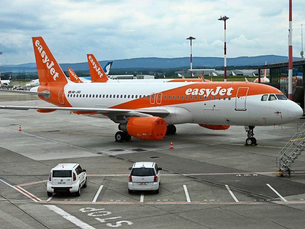 Easy-Jet ist fr den Euroairport die wichtigste Airline.