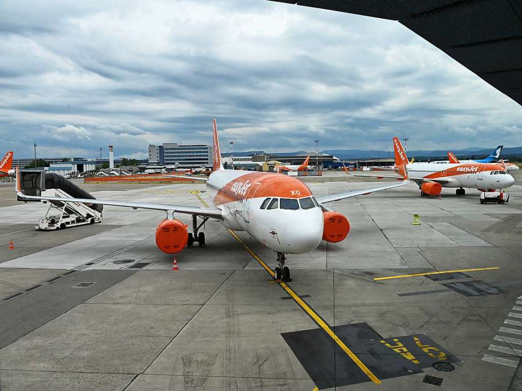 Eindrcke vom fast menschenleeren Euroairport