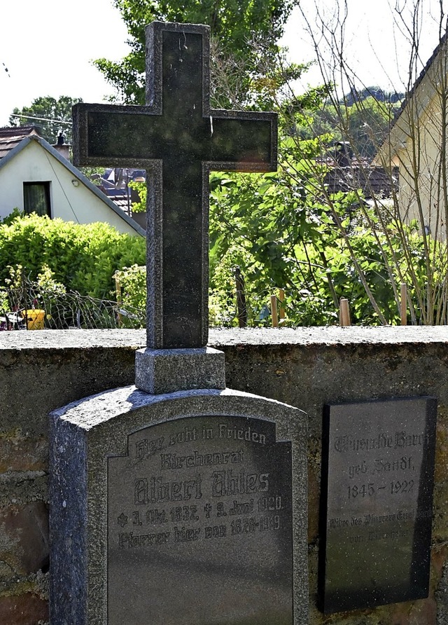 Pfarrer Karl Ahles starb in Freiburg, ...aber in Malterdingen beerdigt werden.   | Foto: Benedikt Sommer