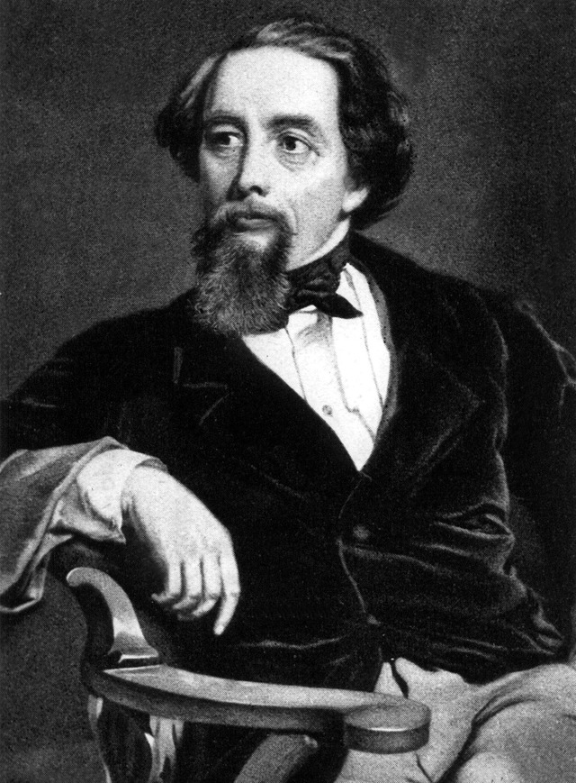 Charles Dickens in einer zeitgenssischen Darstellung  | Foto: -- (dpa)