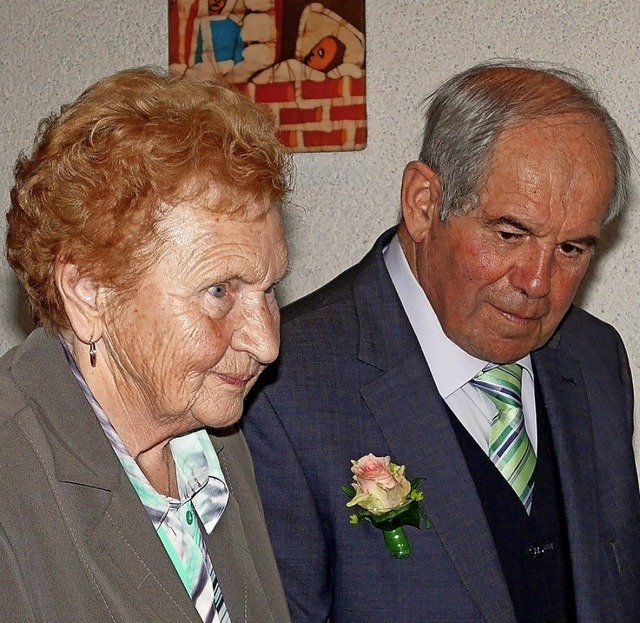 Seit 65 Jahren glcklich verheiratet: ...ochzeit vor 65 Jahren, im Jahr 19 55.   | Foto: Privat