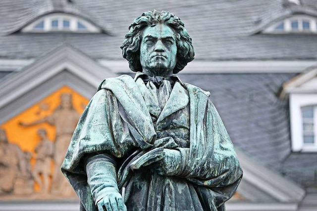 Beethoven-Denkmal in seiner Geburtsstadt Bonn  | Foto: Oliver Berg (dpa)