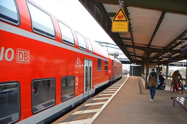 Zwischen 7.35 Uhr und 9.52 Uhr soll ke...en  nach Freiburg fahren (Archivbild).  | Foto: Victoria Langelott