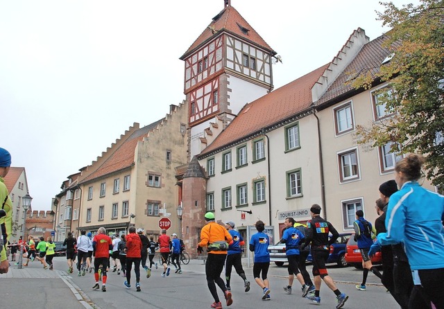 Der Marathon in Brunlingen ist ein Kl...ange Liste der Laufsport-Absagen ein?   | Foto: Ruoff