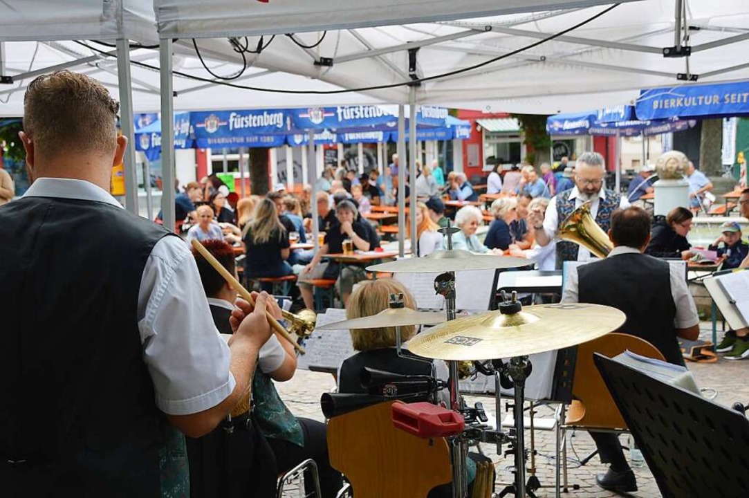 Das Kastanienparkfest der Stadtmusik R...eses Jahr vermutlich aus (Archivbild).  | Foto: Horatio Gollin