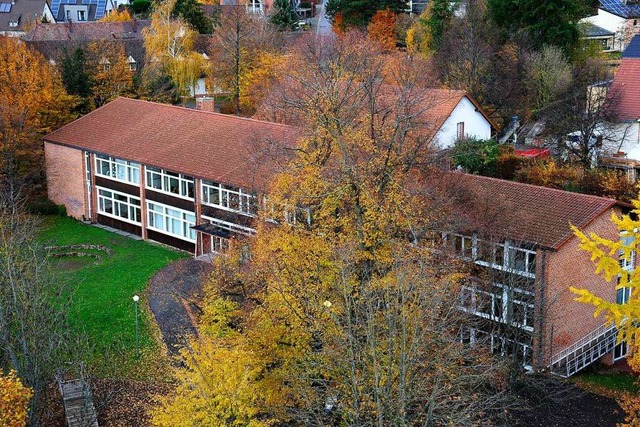 Die Lilienhofschule in Staufen von obe..., Motorik, Sozialverhalten) bentigen.  | Foto: Bernhard Seitz