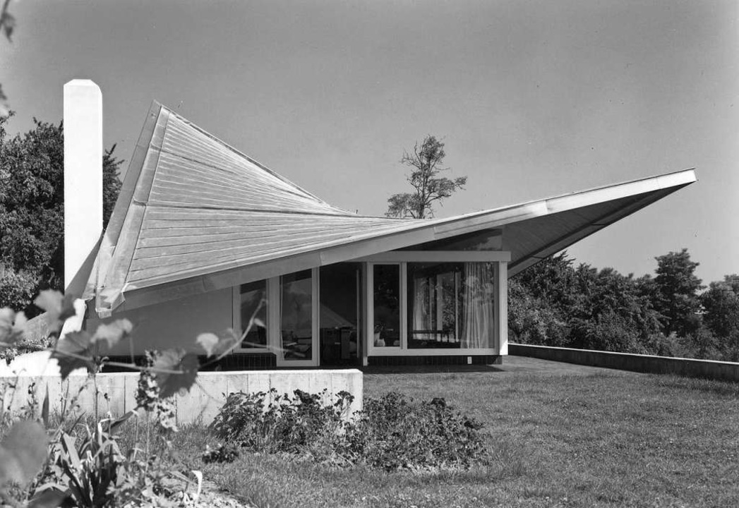 Das  Haus Vischer der Architekten Feli...ingenieur Heinz Hossdorf verwirklicht.  | Foto: Alexander von Steiger