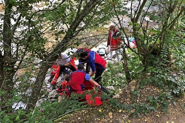 Im Einsatz in unwegsamem Gebiet fr Menschen in Not