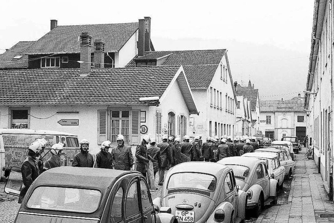 Gerumt wurde der Schwarzwaldhof neun Monate spter am  5. Mrz 1981.  | Foto: Marlis Decker, Landesarchiv Baden-Wrttemberg