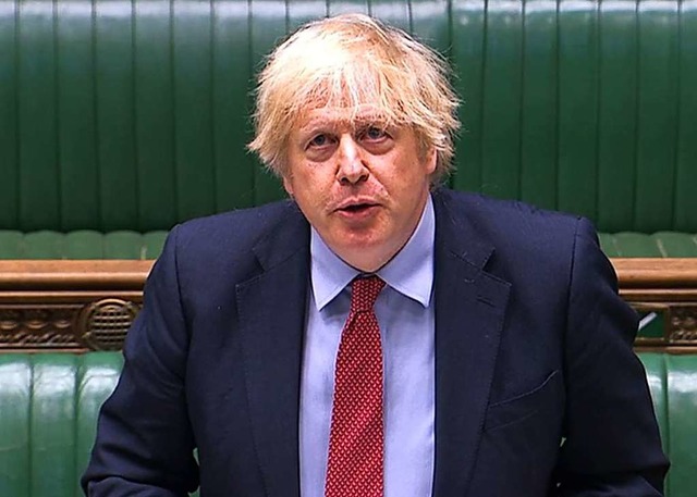 Es verstrkt sich der Eindruck, dass P...Johnson einen harten Brexit ansteuert.  | Foto: House Of Commons (dpa)