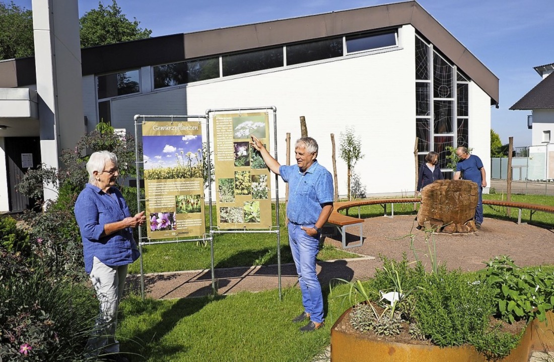 Die Einweihung des Wagenstadter Bibelgartens muss bis zum nchsten Jahr warten.  | Foto: Michael Haberer