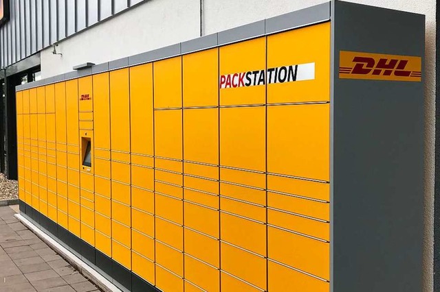 Eine Packstation in Staufen  | Foto: Hans-Peter Mller