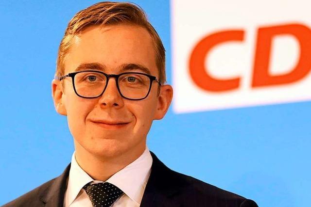 Kritik an CDU-Jungstar Philipp Amthor nimmt zu