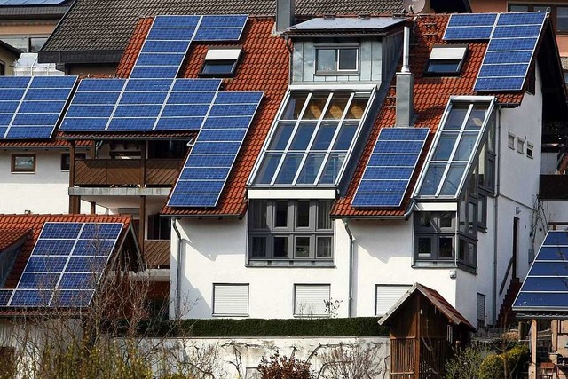 Wenn das fr Waldkirch ermittelte Pote... auf Dchern erzeugt werden als 2016.   | Foto: Karl-Josef Hildenbrand