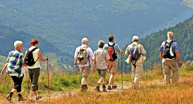 Beim Schwarzwaldverein sind gefhrte T... bis zu zwlf Personen wieder erlaubt.  | Foto: Rolf Haid