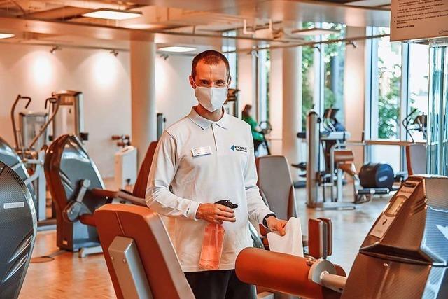 Die Fitnesscenter sind endlich wieder geffnet - das ausgefeilte Hygiene-Konzept gibt Mitgliedern und Mitarbeitern Sicherheit