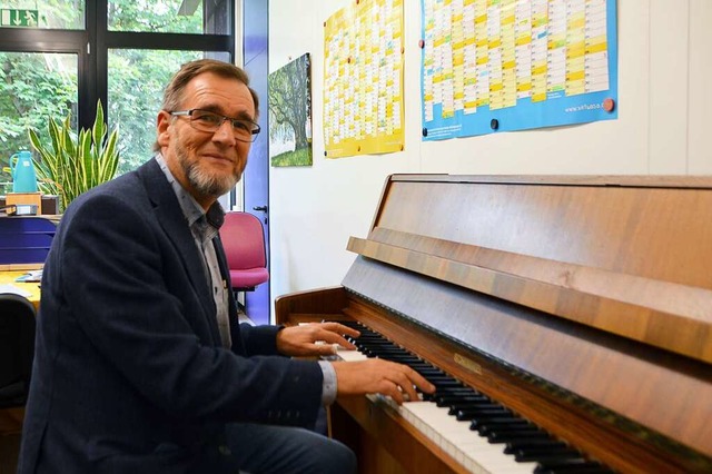 Max Joos ist Leiter der Musikschule Dreisamtal.  | Foto: Horatio Gollin