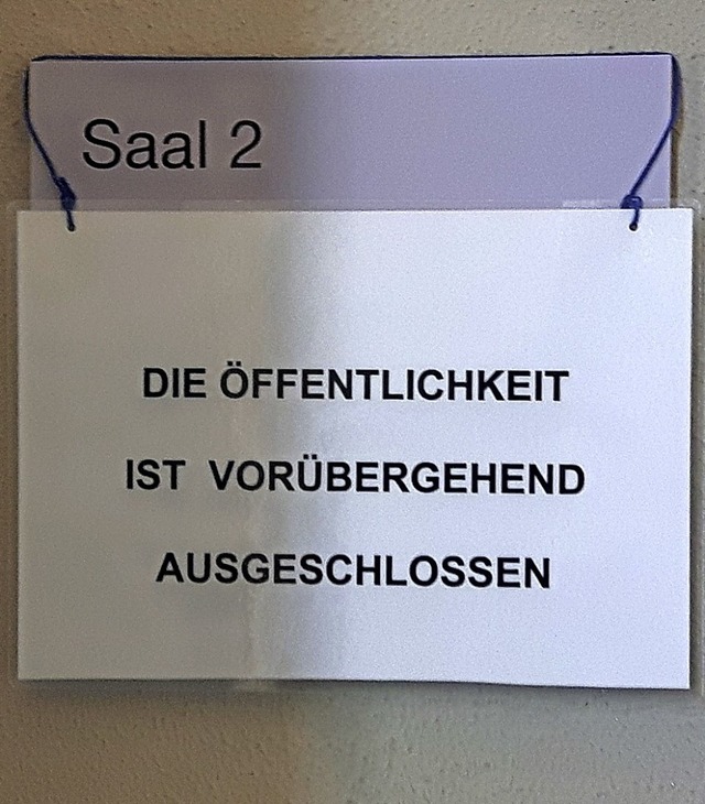 Bei den Pldoyers war zum Schutz der Opfer die ffentlichkeit ausgeschlossen.  | Foto: hr