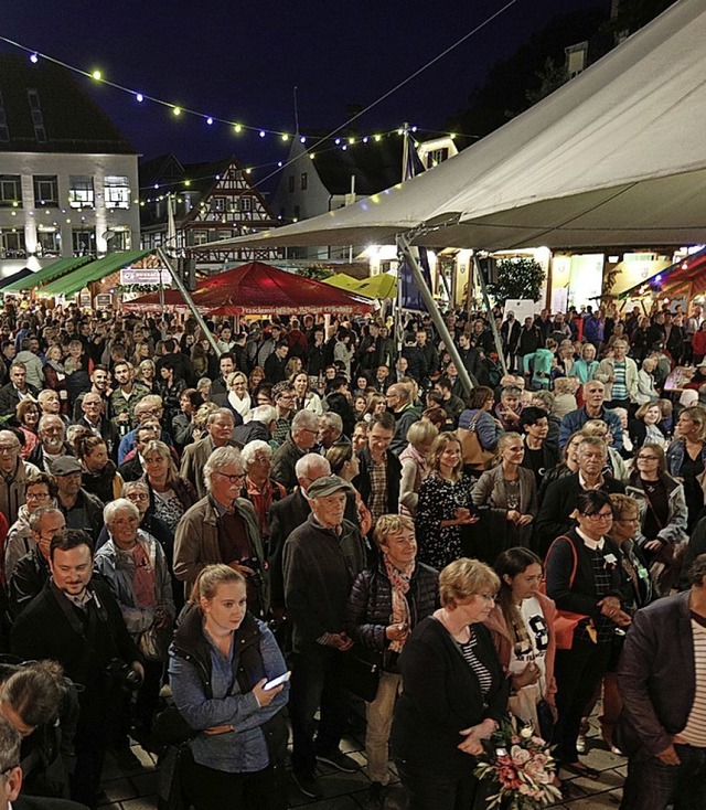 Zu viele Menschen auf einem Fleck: Das...infest in Offenburg fllt leider aus.   | Foto: Christoph Breithaupt