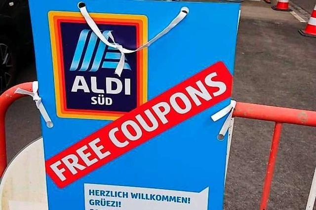 Warum Aldi-Gutscheine fr Unmut im Dreilndereck sorgen