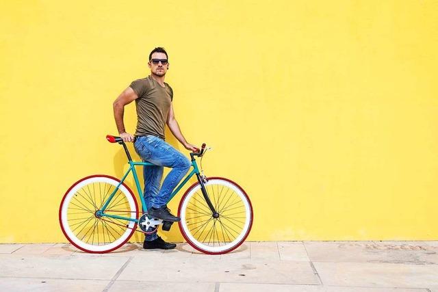 Fixie-Posing in den aktuellen Frhlingsfarben  | Foto: 2Design / Photocase