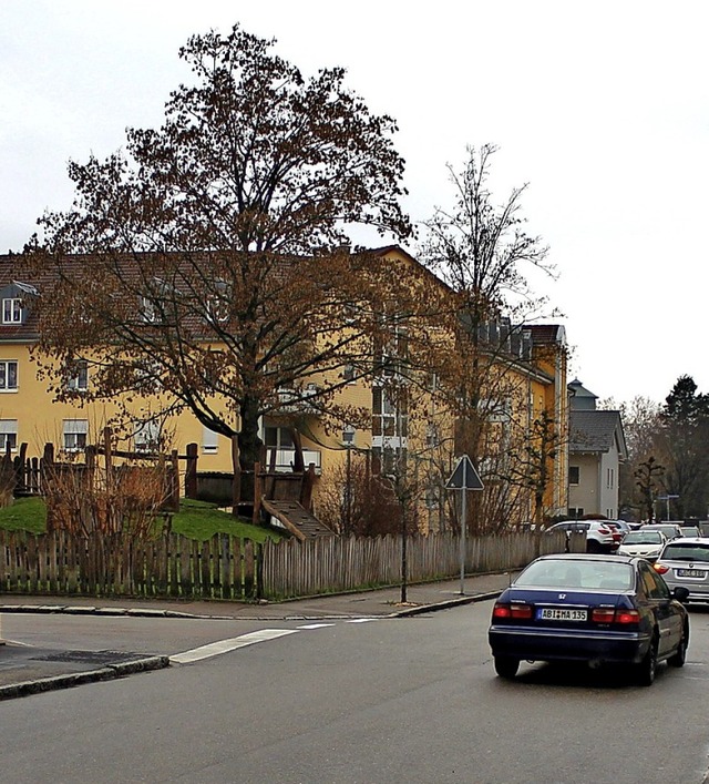 Beim Spielplatz Schwedenstrae soll ein Zebrastreifen angebracht werden.  | Foto: Rolf Reimann