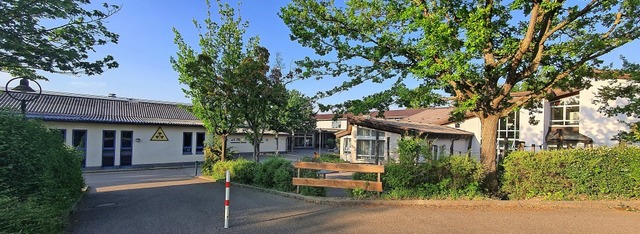 Im Zentrum des neuen Bebauungsplans &#...nshirt-Schule, Halle und Sportanlagen.  | Foto: Julius Wilhelm Steckmeister