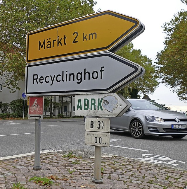 Zumindest fr Lkw soll es hier nicht mehr nach Mrkt gehen.  | Foto: Victoria Langelott