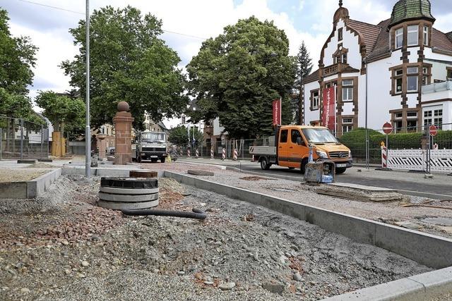 Baustelle in der Lotzbeckstrae