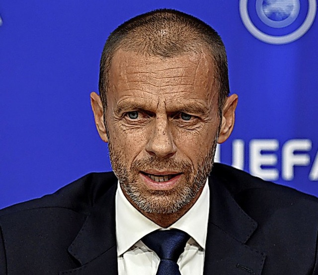 Uefa-Boss Aleksander Ceferin  | Foto: HAROLD CUNNINGHAM (AFP)