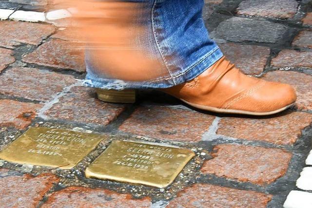 Jetzt steht fest, fr wen die ersten Stolpersteine in Lrrach verlegt werden