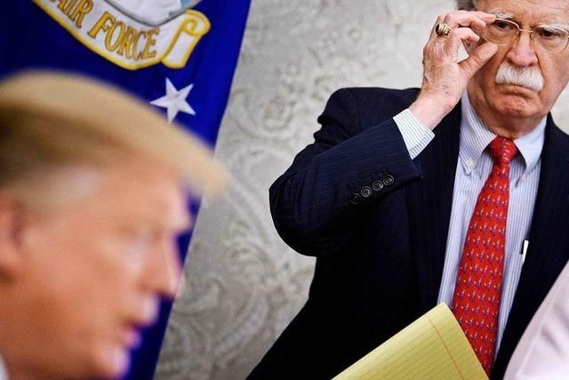 Ex-Sicherheitsberater John Bolton zeichnet ein verheerendes Bild von Donald Trump