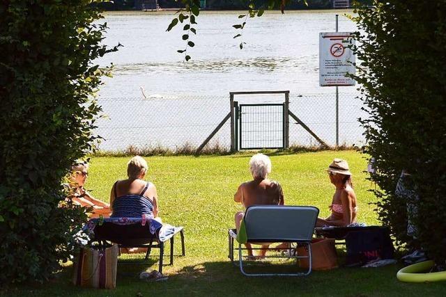 Am Mittwoch ffnet das Rheinschwimmbad in Schwrstadt