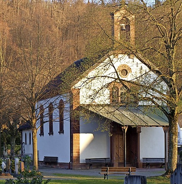 Die Kapelle auf dem  Friedhof Brombach ist wieder offen.   | Foto: Paul Schleer