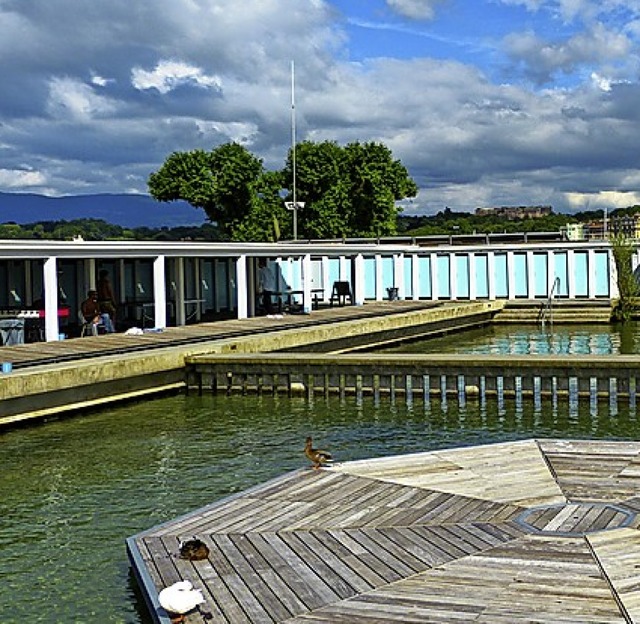 Die Bains de Paquis in Genf  | Foto: Geraldine Friedrich