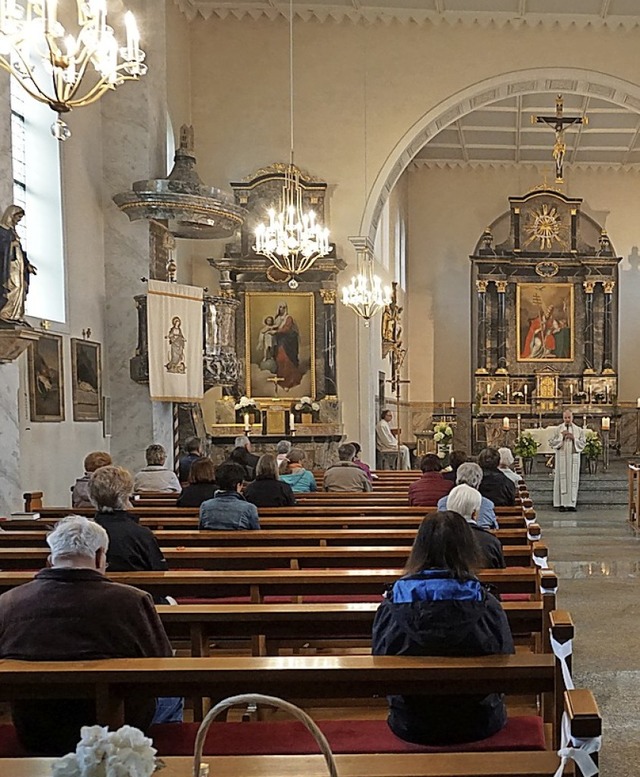 Der Frauenkreis traf sich in der Niederwihler Kirche.  | Foto: Hans-Jrgen Sackmann