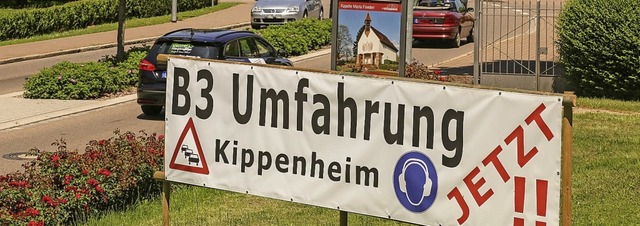 Die Brgerinitiative fordert eine Umfahrung.   | Foto: Sandra Decoux-Kone