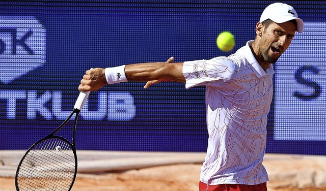 Spielt auch mit der eigenen Gesundheit: Novak Djokovic  | Foto: ANDREJ ISAKOVIC (AFP)