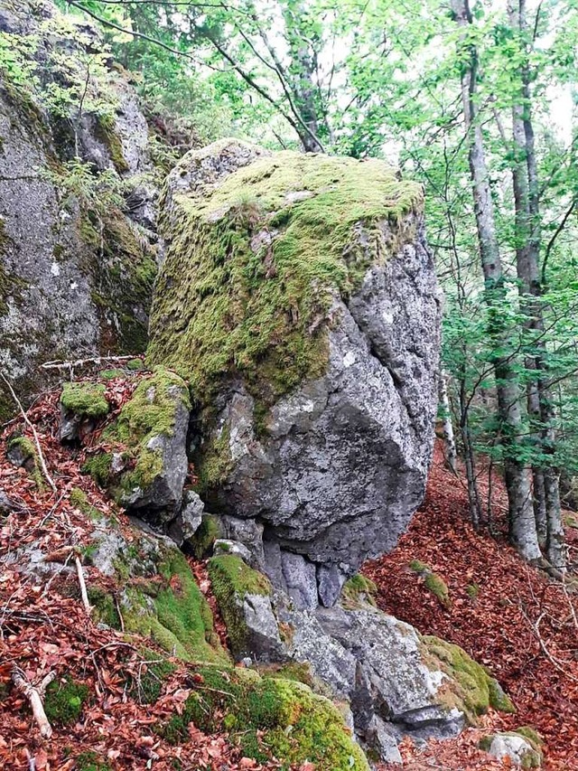 Einer der beiden weiteren Felsbrocken:...ustrzen und wurde ebenfalls entfernt.  | Foto: Felssicherung und Zaunbau Knigl GmbH&Co.KG
