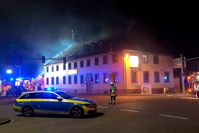 Bei dem Feuer entstand ein Schaden von rund 60.000 Euro. Verletzt wurde niemand.  | Foto: Wolfgang Knstle