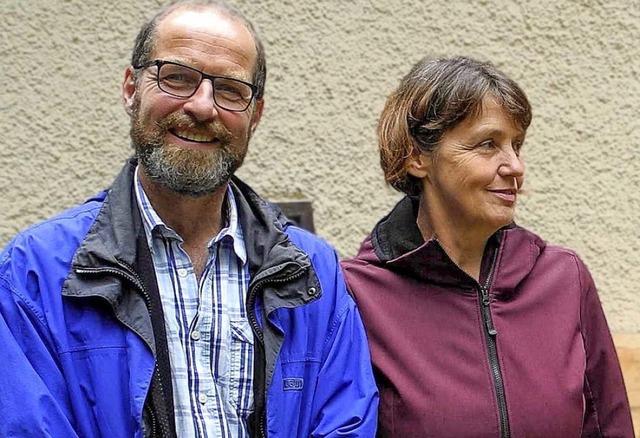 Christa Friedrich und Carsten Gebhardt, die Besitzer der Burgmhle.   | Foto: privat