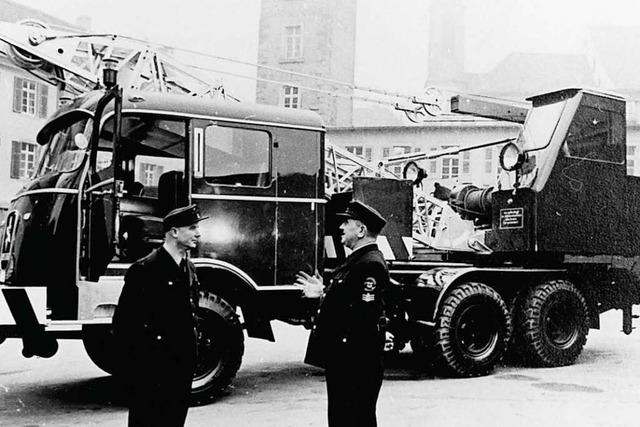 75-jährige Geschichte der Feuerwehr Freiburg ist Thema eines Büchleins