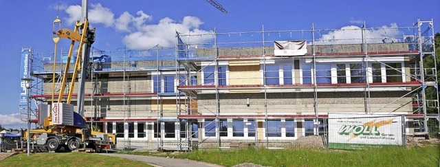 Die Grundschule Schluchsee ist derzeit...innen wie auen einer Grobaustellen.   | Foto: Eva Korinth