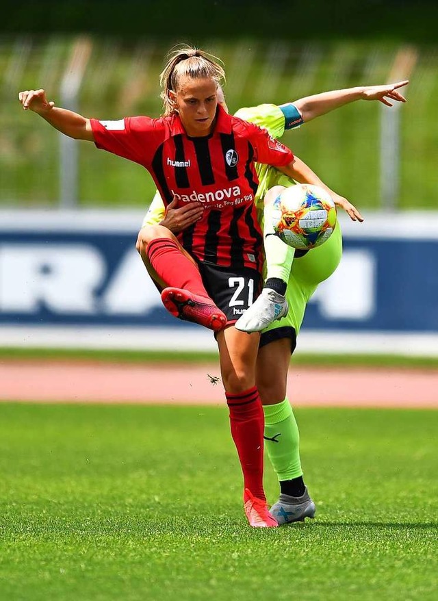 Nationalspielerin Klara Bhl wird den ...r von neun Abgngen bei den SC-Frauen.  | Foto: Achim Keller/SCFreiburg